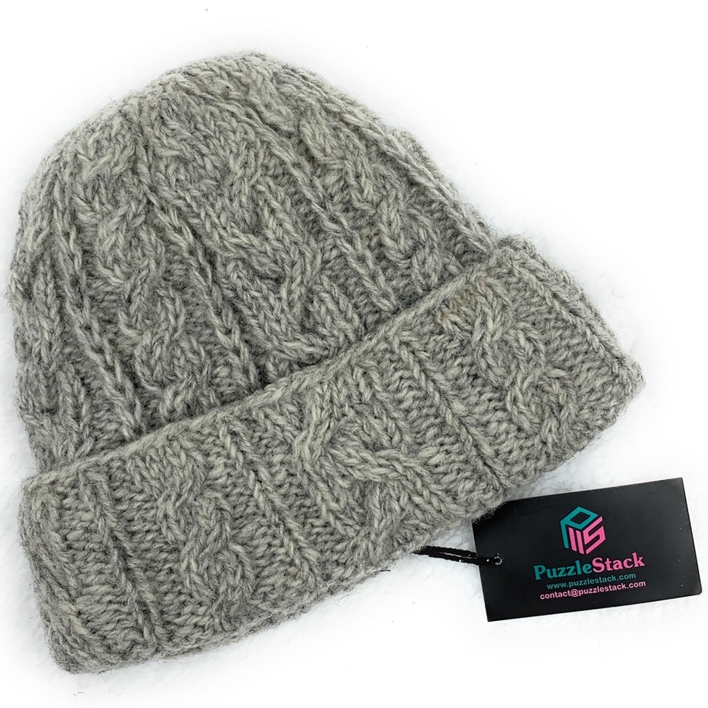 Wool Cuff Beanie - Picture 3 of 7